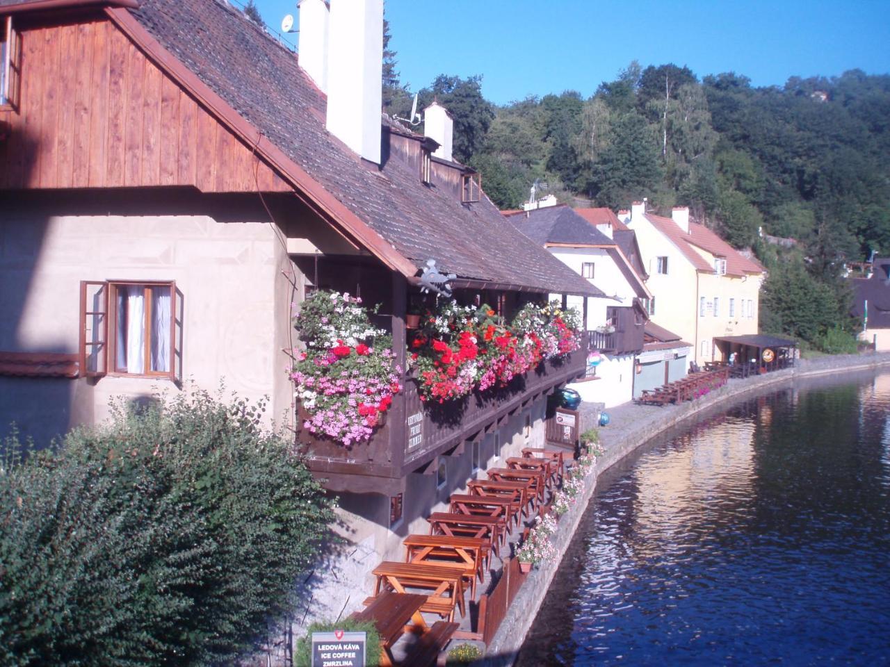 Pension Meandr Český Krumlov Buitenkant foto